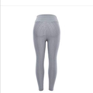 High waisted honeycomb leggings